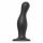 Strap-on-me Curvy L - faliste dildo ze stopką (czarne) 