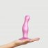 Strap-on-me Curvy M - faliste dildo ze stopką (różowe) 