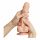 Strap-on-me M - dwuwarstwowe, realistyczne dildo ze stopami (naturalne) 