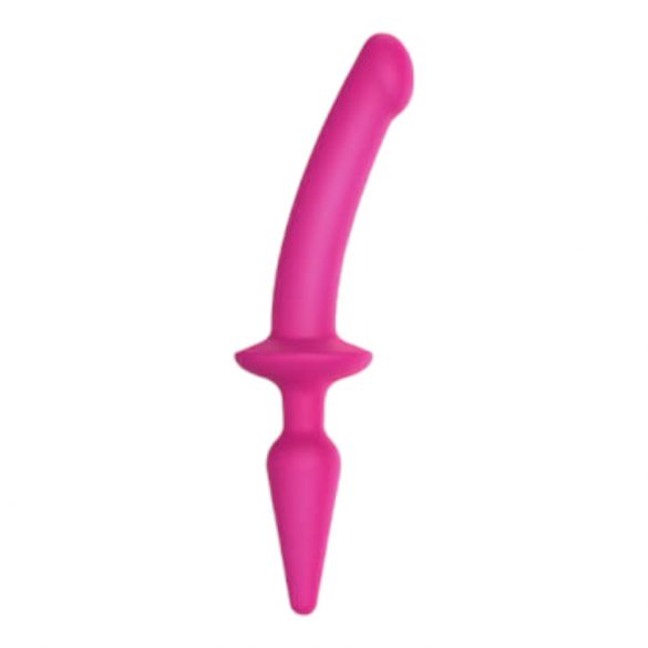 Strap-on-me Swith Semi-Realistic S - silikonowe dildo 2 w 1 (różowe) 