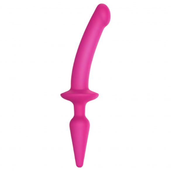 Strap-on-me Swith Semi-Realistic S - silikonowe dildo 2 w 1 (różowe) 