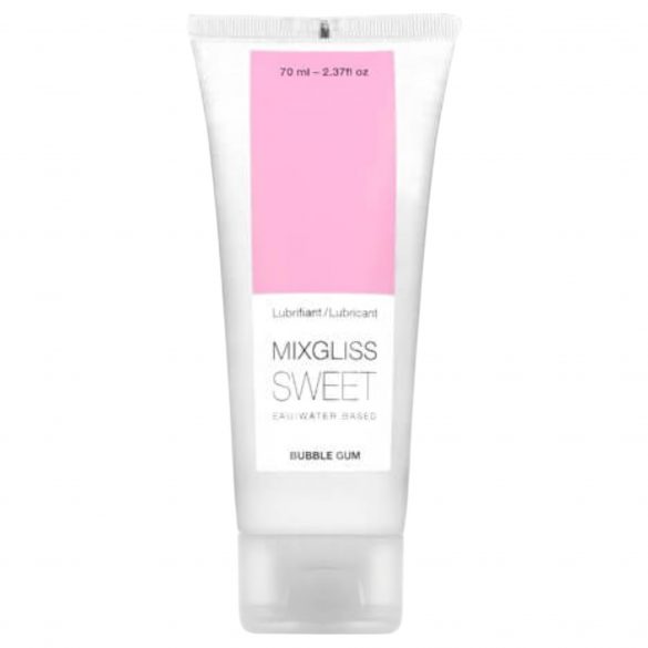 Mixgliss Sweet Bubble Gum - lubrykant na bazie wody - guma (70ml) 