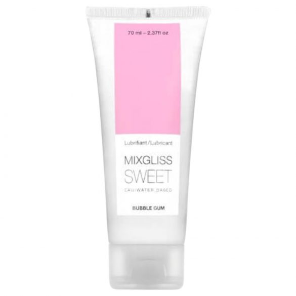 Mixgliss Sweet Bubble Gum - lubrykant na bazie wody - guma do żucia (70ml)