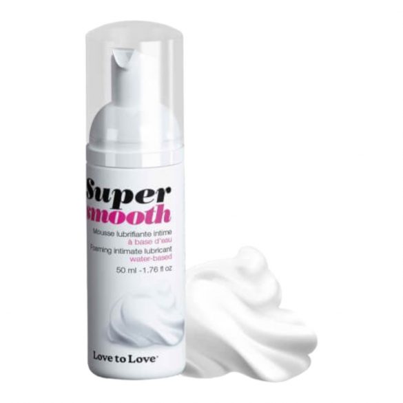 Love to Love Super Smooth - pianka nawilżająca na bazie wody (50 ml) 