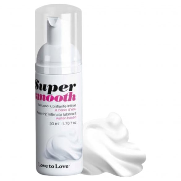 Love to Love Super Smooth - pianka nawilżająca na bazie wody (50 ml) 