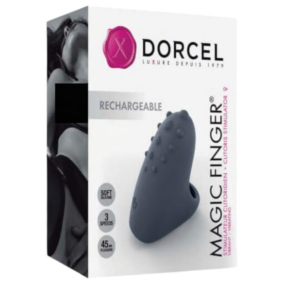 Dorcel Magic Finger - wibrujący palec na akumulatorze (szary)