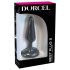 Dorcel Best Plug S - silikonowy korek - mały (szary)