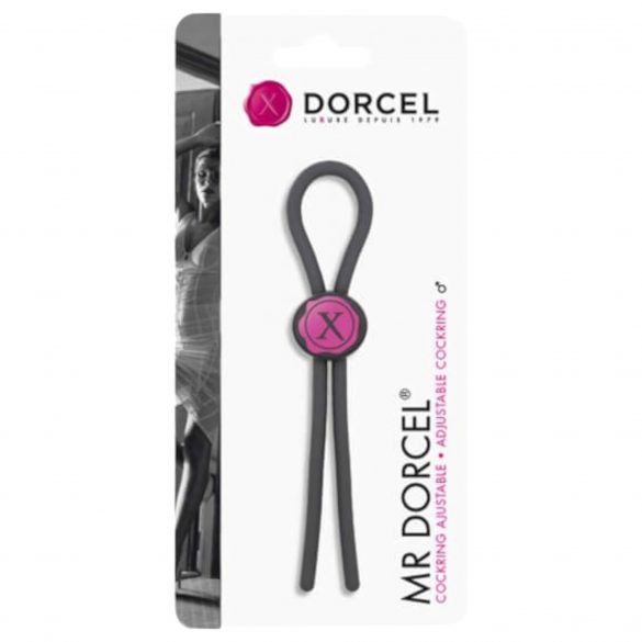 Dorcel Mr. Dorcel - regulowany pierścień na penisa (szary) 