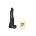 AnimHole Bull - dildo z penisem byka - 25 cm (czarny) 