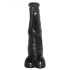 AnimHole Bear - niedźwiedzi penis dildo - 32 cm (czarny)