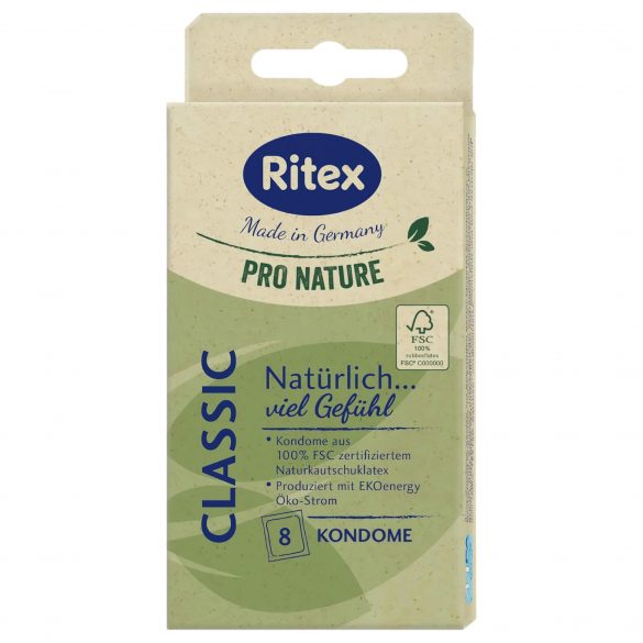 RITEX Pro Nature Classic - prezerwatywa (8 sztuk) 