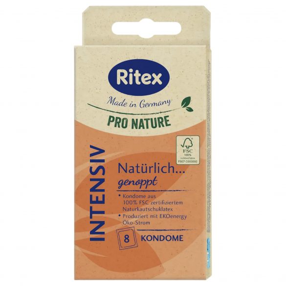 RITEX Pro Nature Intensive - prezerwatywa (8 sztuk) 