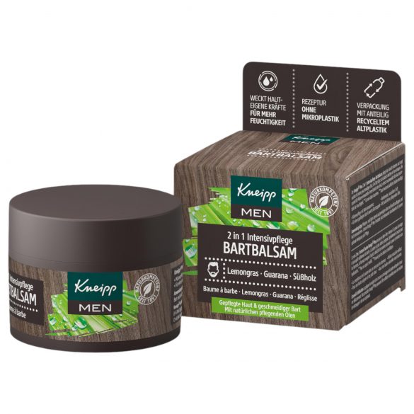 Kneipp MEN - Intensywny balsam do brody 2w1 (50ml)