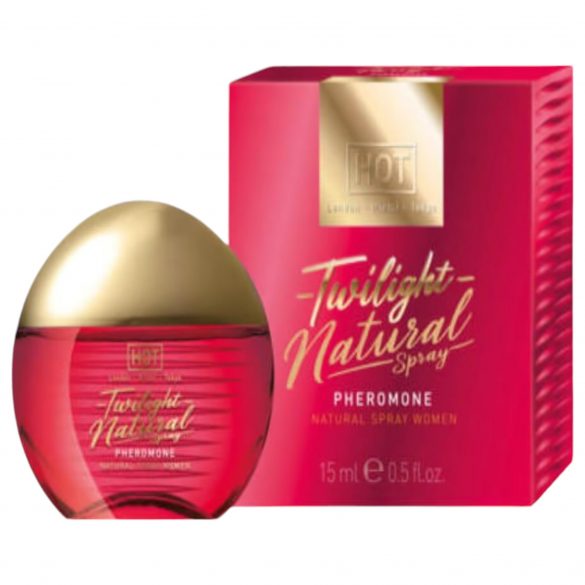 HOT Twilight Natural - perfumy z feromonami dla kobiet (15ml) - bezzapachowe 