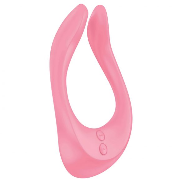 Satisfyer Endless Joy - wibrujący masażer dla par (różowy)