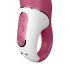 Satisfyer Petting Hippo - akumulatorowy, wodoodporny wibrator (magenta)