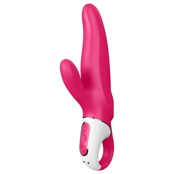 Satisfyer Mr. Rabbit - wodoodporny różowy wibrator z ramieniem na łechtaczkę