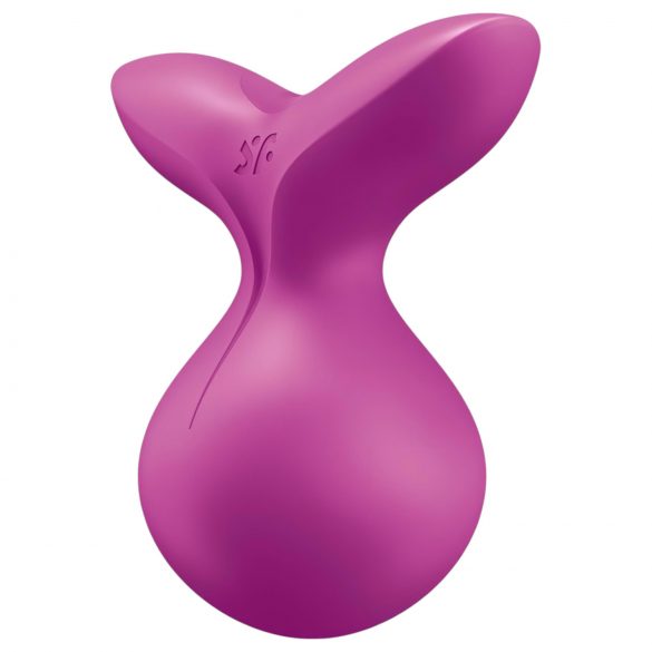 Satisfyer Viva la Vulva 3 - akumulatorowy, wodoodporny wibrator łechtaczkowy (fioletowy)