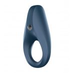   Satisfyer Rocket Ring - wodoodporny wibrujący pierścień na penisa (szaro-niebieski)