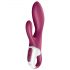 Satisfyer Heated Affair - podgrzewany wibrator z ramieniem (czerwony)