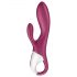 Satisfyer Heated Affair - podgrzewany wibrator z ramieniem (czerwony)