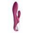 Satisfyer Heated Affair - Rozgrzewający wibrator z kolcami (czerwony) 