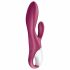 Satisfyer Heated Affair - Rozgrzewający wibrator z kolcami (czerwony) 