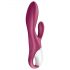 Satisfyer Heated Affair - podgrzewany wibrator z ramieniem do stymulacji łechtaczki (czerwony)