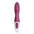 Satisfyer Heated Affair - Rozgrzewający wibrator z kolcami (czerwony) 