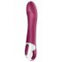 Satisfyer Big Heat - akumulatorowy, podgrzewany wibrator punktu G (czerwony)