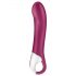 Satisfyer Big Heat - akumulatorowy, podgrzewany wibrator punktu G (czerwony)