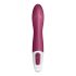 Satisfyer Big Heat - ładowalny wibrator punktu G (czerwony) 