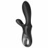 Satisfyer Heat Climax+ - inteligentny, rozgrzewający wibrator analny z dźwignią (czarny) 