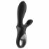 Satisfyer Heat Climax+ - inteligentny, rozgrzewający wibrator analny z dźwignią (czarny) 