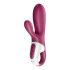 Satisfyer Hot Bunny - inteligentny wibrator rozgrzewający ramiona (czerwony) 