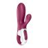 Satisfyer Hot Bunny - inteligentny wibrator rozgrzewający ramiona (czerwony) 