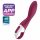 Satisfyer Heated Thrill - inteligentny podgrzewany wibrator (czerwony)