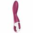 Satisfyer Heated Thrill - inteligentny podgrzewany wibrator z akumulatorem (czerwony) 