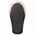 Satisfyer Double Love - inteligentny, wodoodporny, sterowany radiowo wibrator (czarny) 