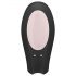 Satisfyer Double Joy - czarny wibrujący duet dla par, wodoodporny