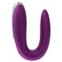 Satisfyer Double Fun - inteligentny wibrator dla par (fioletowy)