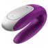 Satisfyer Double Fun - inteligentny wibrator dla par (fioletowy)