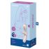 Satisfyer Hot Lover - inteligentny wibrator (srebrny)