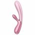 Satisfyer Hot Lover - inteligentny, podgrzewany wibrator z możliwością ładowania (różowy) 