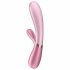 Satisfyer Hot Lover - inteligentny, podgrzewany wibrator z możliwością ładowania (różowy) 