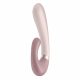 Satisfyer Heat Wave - inteligentny, rozgrzewający wibrator z dźwignią (beżowy) 