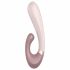 Satisfyer Heat Wave - inteligentny, rozgrzewający wibrator z dźwignią (beżowy) 