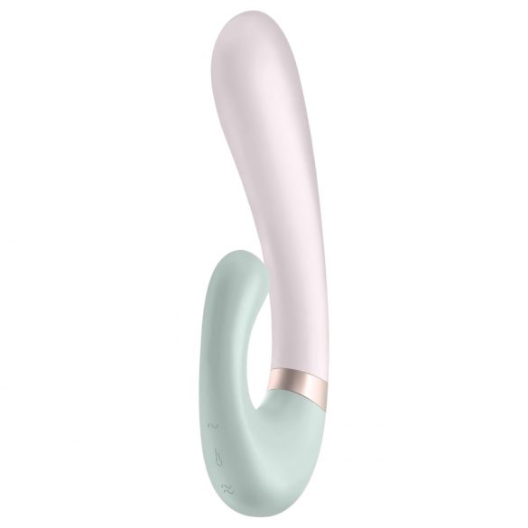 Satisfyer Heat Wave - mądry, grzewczy, kołowy wibrator (miętowy)