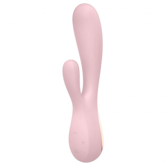 Satisfyer Mono Flex - inteligentny, wodoodporny wibrator z możliwością ładowania (jasnoróżowy) 