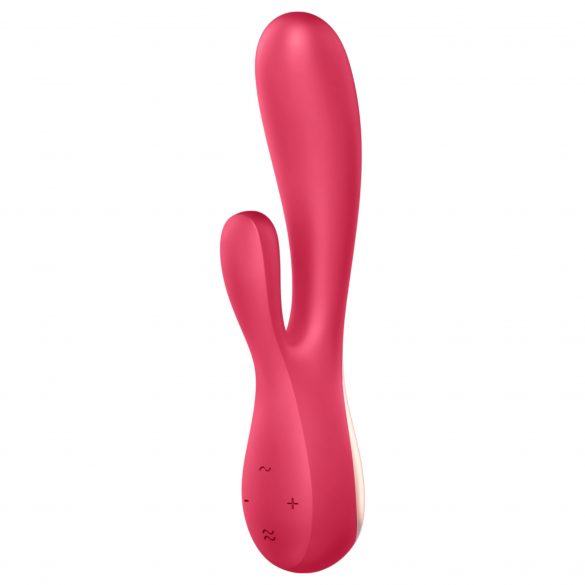 Satisfyer Mono Flex - inteligentny, wodoodporny wibrator z możliwością ładowania (czerwony) 